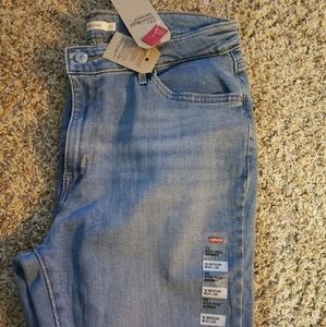Womens Levi's 721 high rise skinny jeans